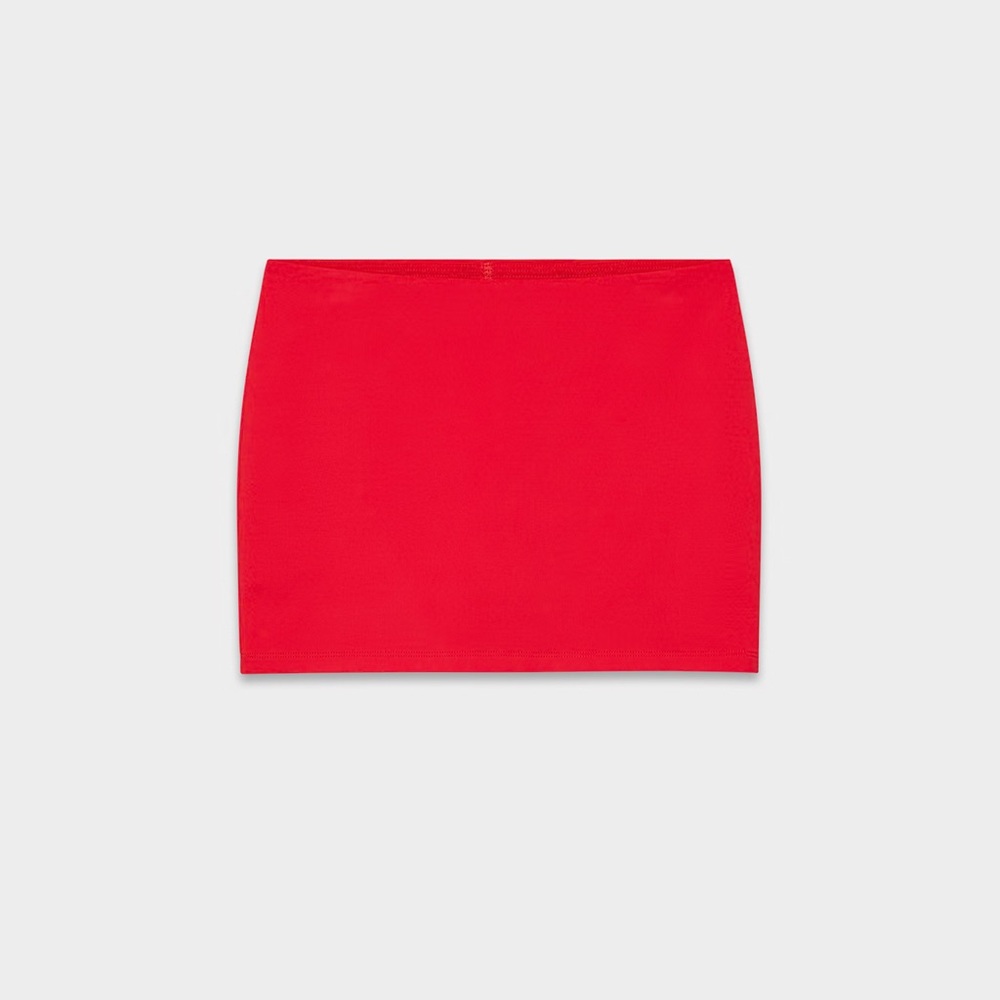 aritzia contour micro tube skort
